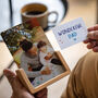 Personalised Portrait Wood And Metal Photo Frame, thumbnail 1 of 8