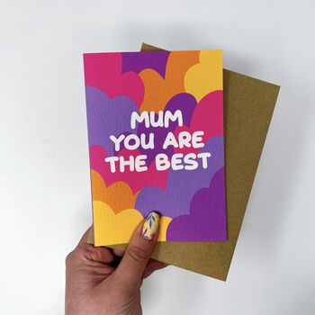 Mum Birthday Card 'Mum You Are The Best', 6 of 6