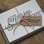 Pack Of Ten Christmas Cards, thumbnail 1 of 2