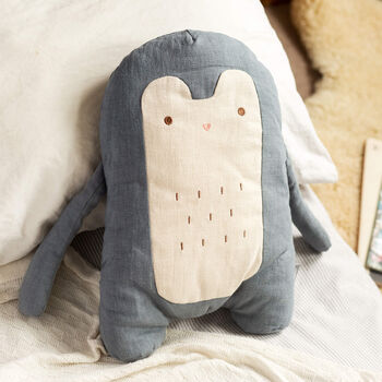 Personalised Kids Cute Animal Soft Cuddle Cushion, 12 of 12