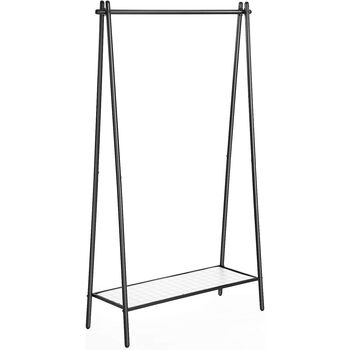 Clothes Rack Garment Rack With Hanging Rail And Shelf, 4 of 8