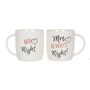 Set Of Two Mr And Mrs Mugs, thumbnail 1 of 2
