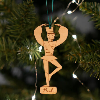 Personalised Dancing Nutcracker Christmas Decoration, 2 of 6
