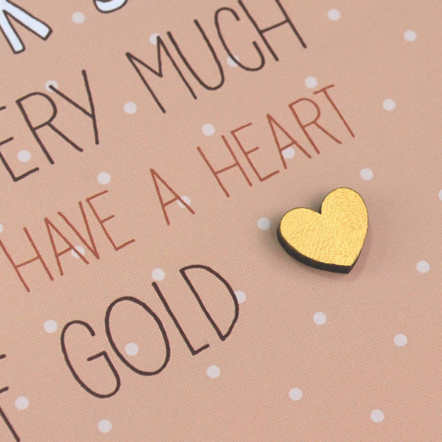 Thank You, Heart Of Gold Card By Cloud 9 Design ...