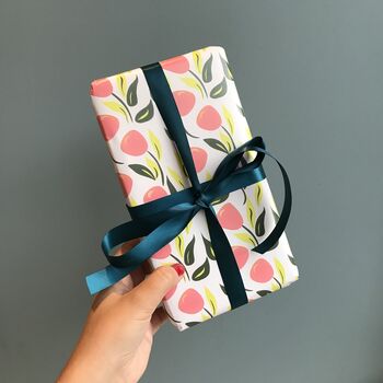 Falling Flowers Wrapping Paper, 4 of 4