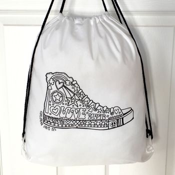 Bag To Colour In With Boot, 3 of 7