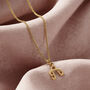 Petite Rope Initial Necklace, thumbnail 3 of 8