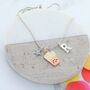 Personalised Bubble Tea Charm Necklace, thumbnail 1 of 2