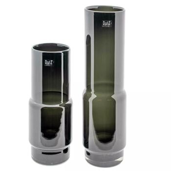 Glass Vase Fenn Smoke, 2 of 4