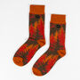 Bamboo Socks | Autumn Socks | Landscape Socks | Forest Socks | Novelty Socks, thumbnail 1 of 5