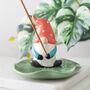 Gonk Lily Pad Incense Stick Holder, thumbnail 1 of 4