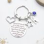 Good Friends Are Like Stars, Personalised Keyring, thumbnail 1 of 11