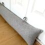 Personalised Draught Excluder With Filling And Hoops, thumbnail 5 of 10