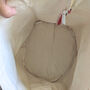Organic Cotton Canvas Storage Basket, Childrens Toy Bag, thumbnail 8 of 8