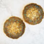 Sparkly Green Geode Resin Coasters, thumbnail 7 of 10