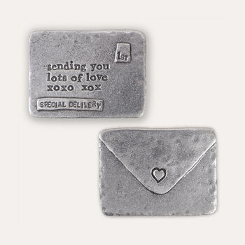 'Sending You Lots Of Love' Envelope Token, 3 of 5