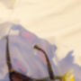 Classic Tortoise Shell Triangular Cut Block Sunglasses, thumbnail 6 of 8