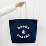 ‘Books And Snacks’ Canvas Tote Bag, thumbnail 4 of 10