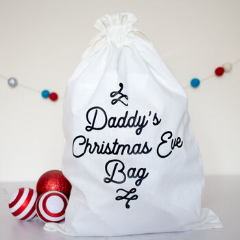 Personalised Modern Christmas Eve Box Bags, 4 of 5