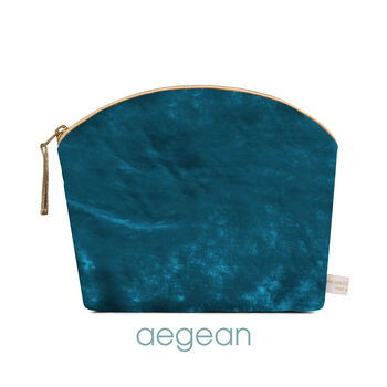 Silk Velvet Lavender Make Up Bag, 3 of 6