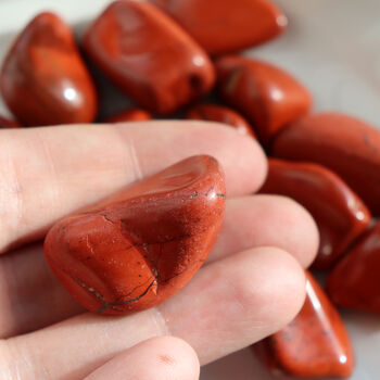 Red Jasper Tumblestone – Grounding Crystal Gift, 7 of 10