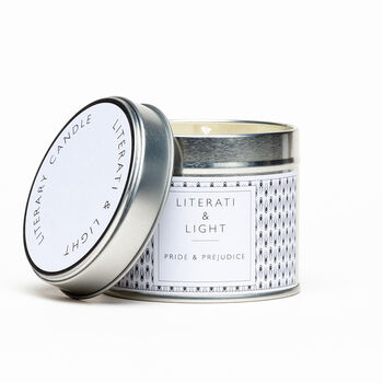Pride And Prejudice Peony And Rose Literary Soy Candle, 2 of 4