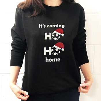 It's Coming Home Football Christmas Jumper, 2 of 5