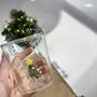 Set Of Two 3D Christmas Tree Drinking Glasses, thumbnail 7 of 8