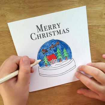 Colour In Christmas Cards, 10 of 10