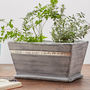 Personalised Wooden Pot Planter, thumbnail 5 of 12