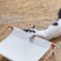 Solid Copper Cat And Dog Hammock, Minimalist Copper Pet Lounger, thumbnail 5 of 5