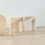 Santorini House Architectural Candle Aesthetic Decor, thumbnail 1 of 5