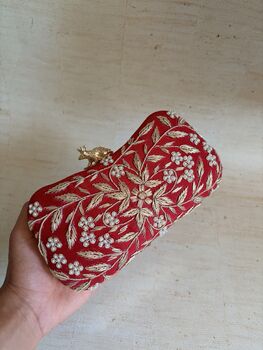 Red Frog Clasp Clutch, 7 of 9