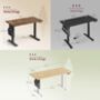 Height Adjustable Desk With Storage Pocket And Memory, thumbnail 2 of 10
