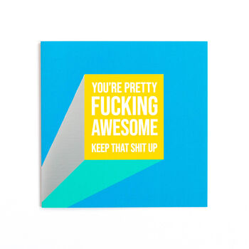 Fucking Awesome | Thank You Card, 2 of 3