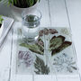 Stunning Pale Pastel Design Glass Coaster Gift Set, thumbnail 1 of 3