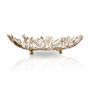 Gold Brass Branch Bowl With Rounded Feet, thumbnail 2 of 2
