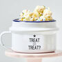 Treat Or Treat? Personalised Halloween Snack Pot, thumbnail 1 of 4