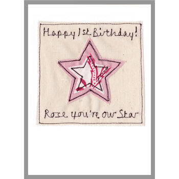 Personalised Christening Or Naming Day Card For Girl, 9 of 12