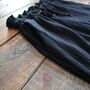 Noir Soft Cotton Lounge Trousers, thumbnail 1 of 2