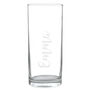 Personalised Name Only Engraved Hi Ball Glass, thumbnail 2 of 3