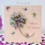 Mama Te Quiero Card Butterfly Flower Birthday Card, thumbnail 1 of 12