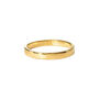 Gold Plated Plain Minimal Ring, thumbnail 2 of 2