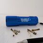 Personalised You Light Up My/Our World Torch Black, Blue, Green, Silver, Red, thumbnail 2 of 6