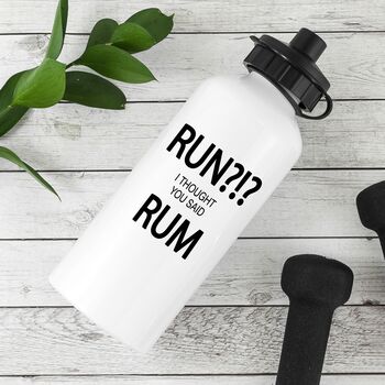 Personalised Not So Sporty Water Bottle, 6 of 12