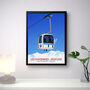 Les Contamines Montjoie Ski Resort Poster, thumbnail 3 of 6