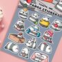 Panda Sticker Sheet | Cute Stickers, thumbnail 4 of 5