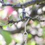 Ornate Hanging Heart Garden Wind Chime, thumbnail 4 of 9
