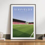 Northampton Town Sixfields Stadium Poster, thumbnail 1 of 7