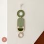 Small Green Tones Modern Style Wall Hanging, thumbnail 1 of 7